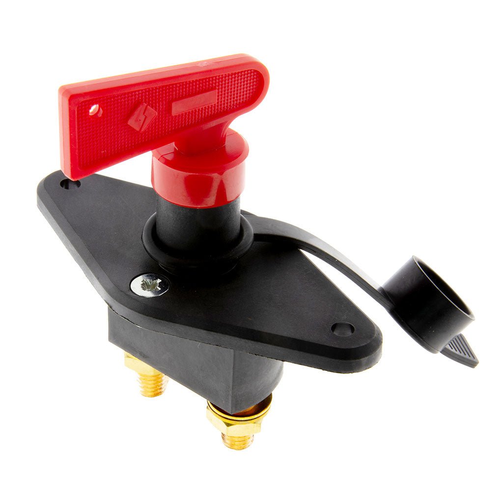 Universal 12V-24V 200A Battery Circuit Breaker Switch Auto Fuse Block With Transparent Screwed Plastic Cover